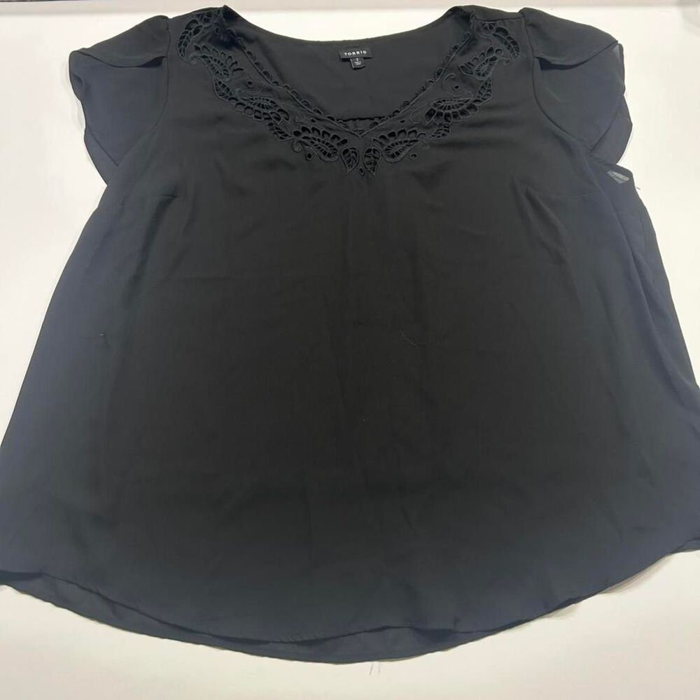 Torrid Women's Black Blouse